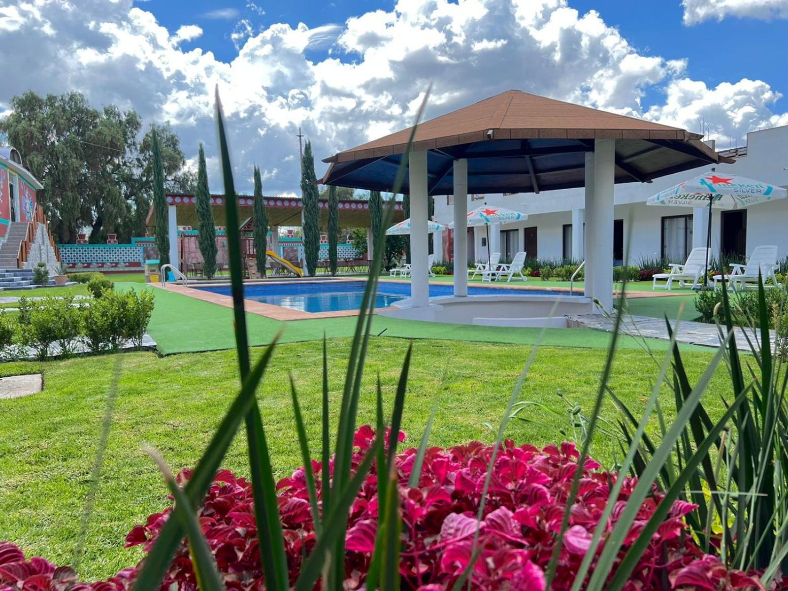 Hotel El Jaguar San Martín de las Pirámides Zewnętrze zdjęcie