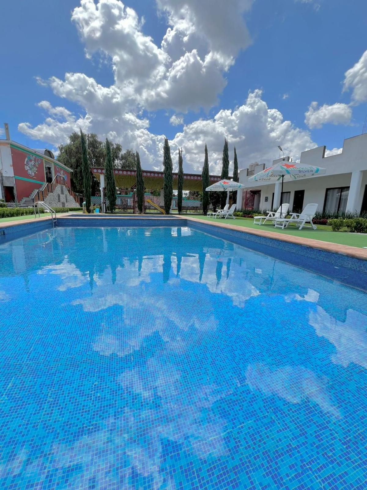 Hotel El Jaguar San Martín de las Pirámides Zewnętrze zdjęcie