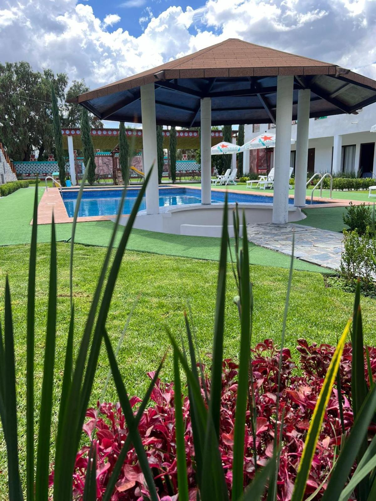 Hotel El Jaguar San Martín de las Pirámides Zewnętrze zdjęcie