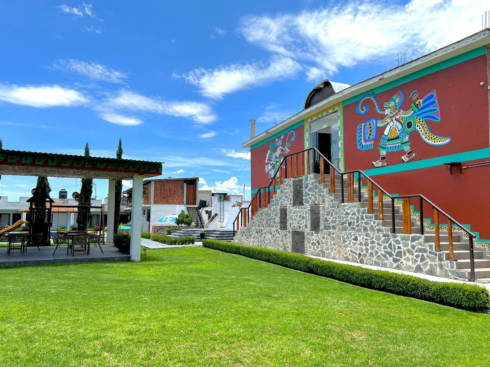 Hotel El Jaguar San Martín de las Pirámides Zewnętrze zdjęcie