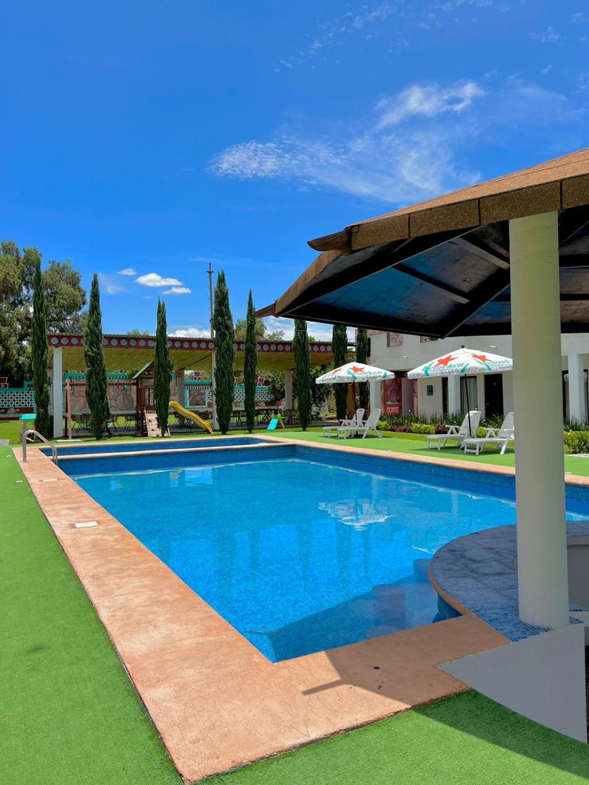 Hotel El Jaguar San Martín de las Pirámides Zewnętrze zdjęcie