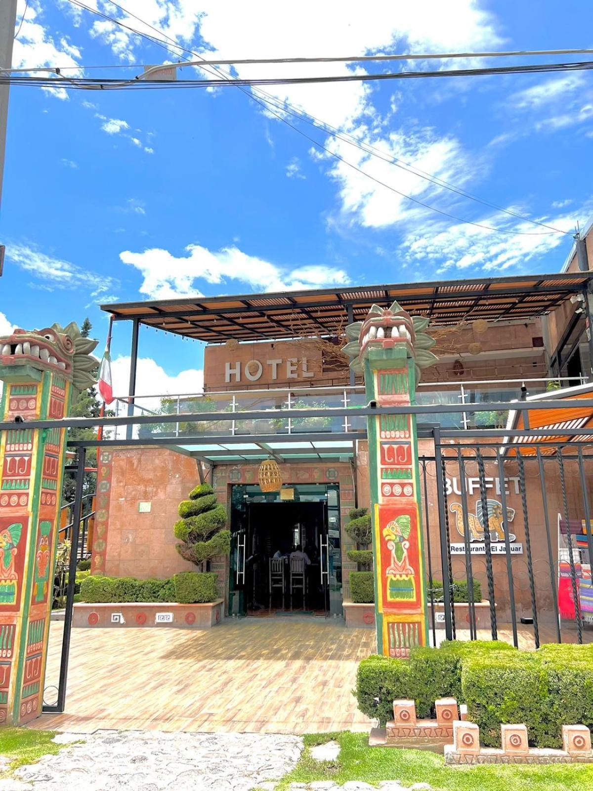 Hotel El Jaguar San Martín de las Pirámides Zewnętrze zdjęcie
