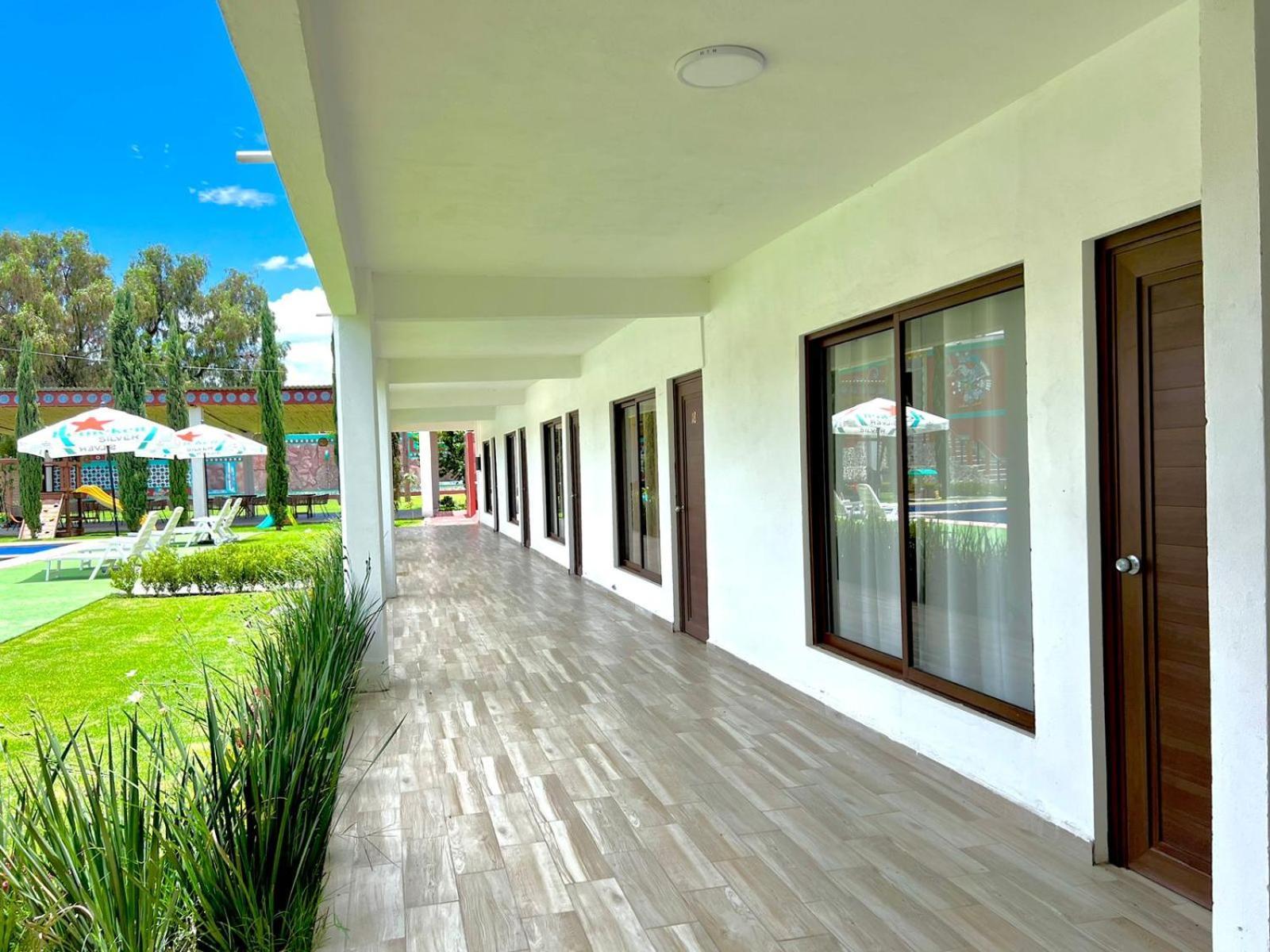 Hotel El Jaguar San Martín de las Pirámides Zewnętrze zdjęcie