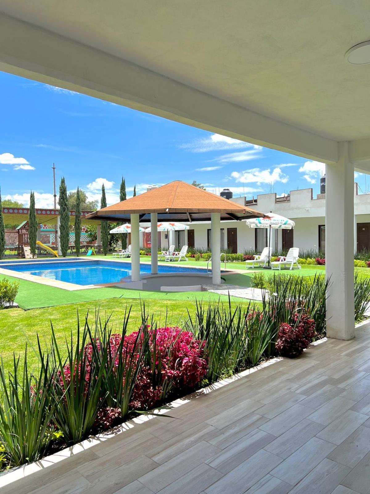Hotel El Jaguar San Martín de las Pirámides Zewnętrze zdjęcie