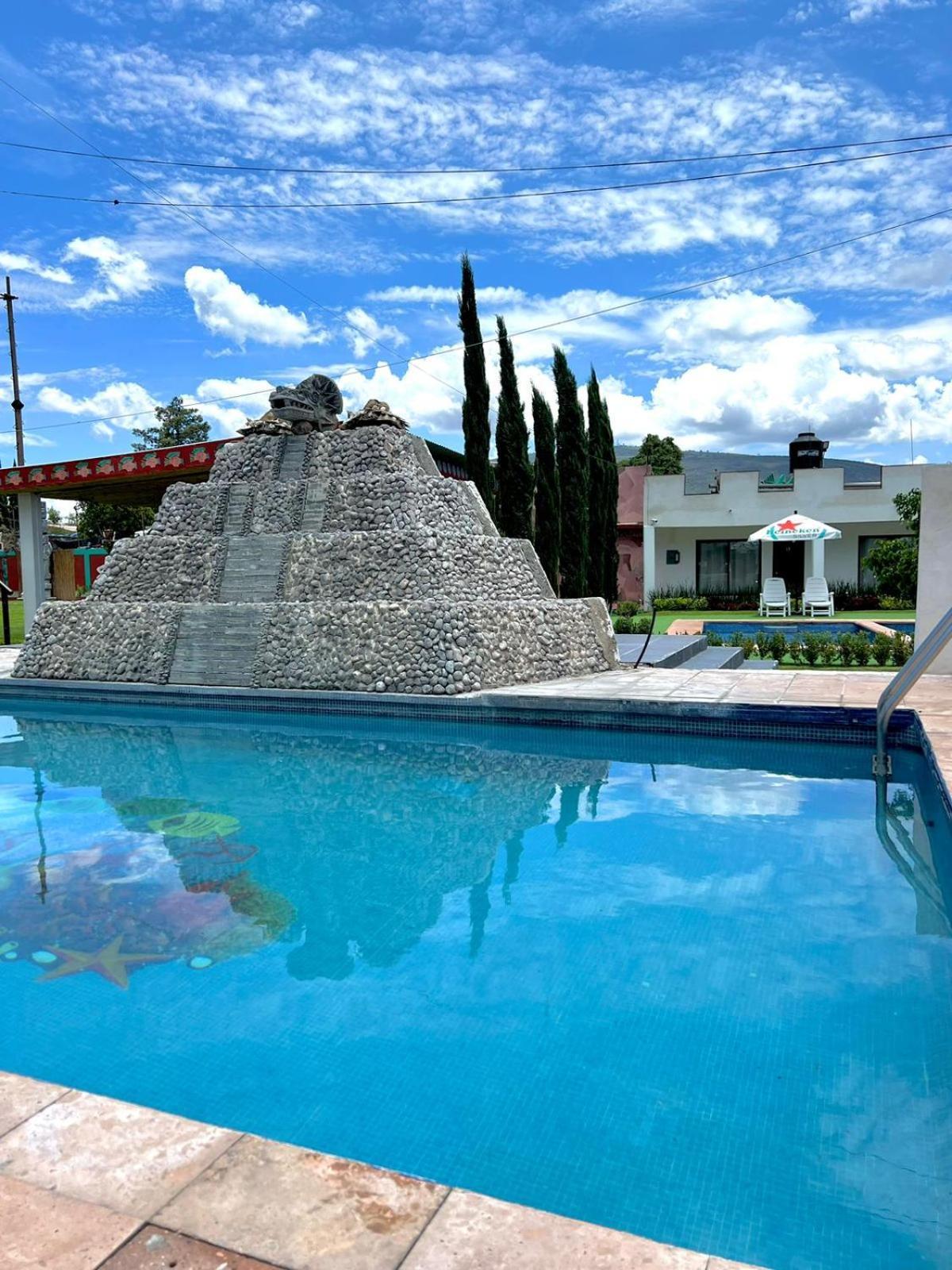 Hotel El Jaguar San Martín de las Pirámides Zewnętrze zdjęcie